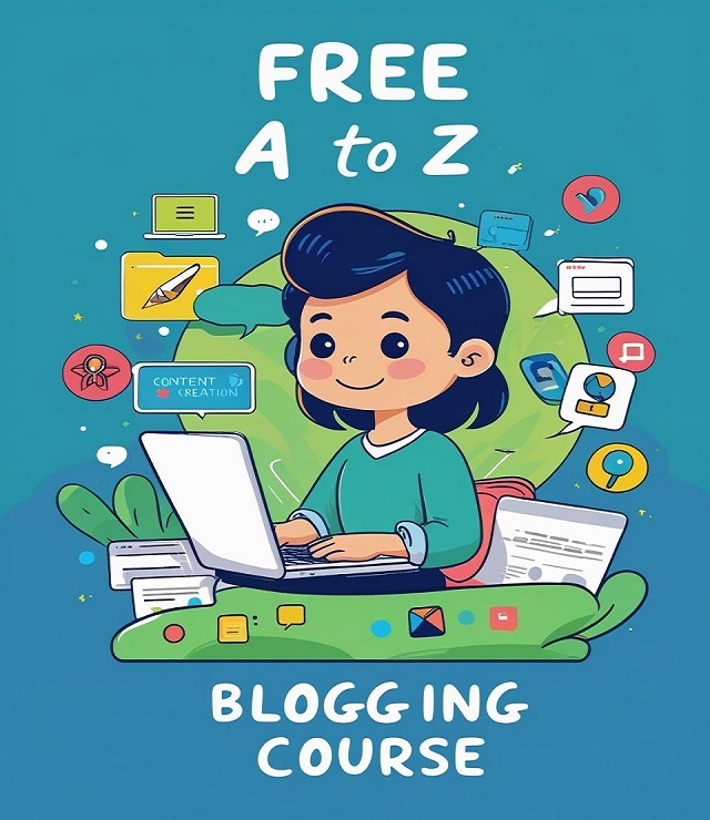 A to Z Blogging course for free
